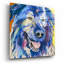  'Cornelious' by Pat Saunders-White Acrylic Glass Wall Art, 12" x 12"