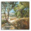  «Down To The Fields» par Danhui Nai, art mural en verre acrylique, 36 po x 36 po