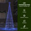  LED Christmas Tree with 800 LEDs 400 cm Iron-1580607098