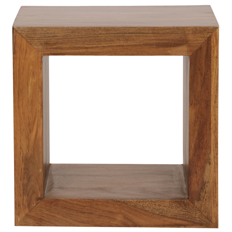 Mumbai 44cm H x 44cm W Solid Wood Cube Bookcase