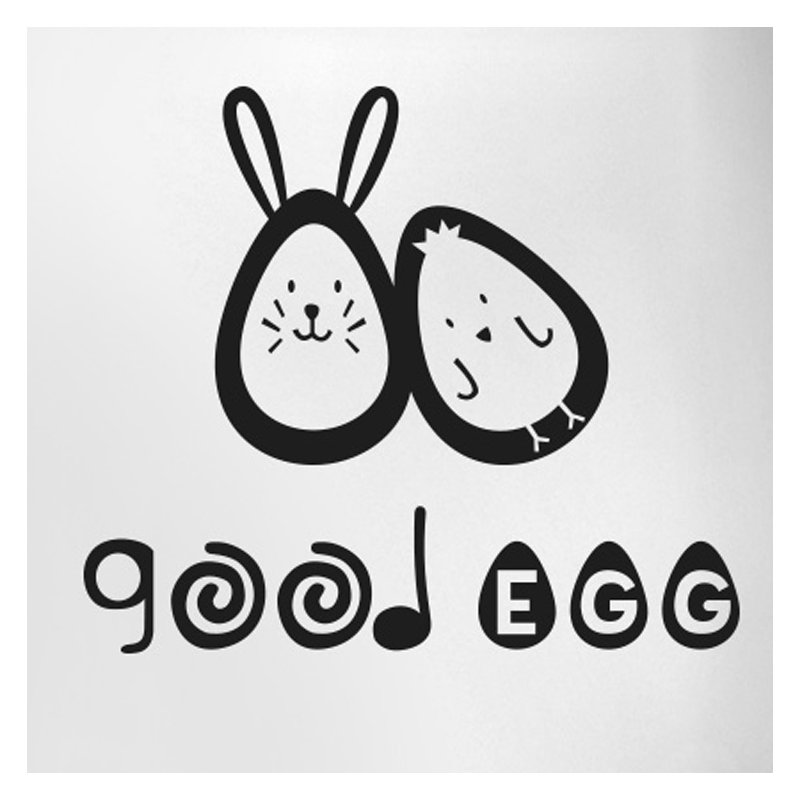 Animals Wall Decal, Black