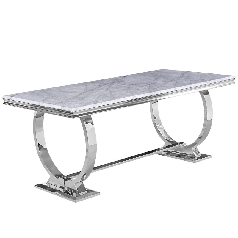 Jahim Metal Base Dining Table