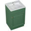 Meuble-lavabo de 20 po avec lavabo, meuble-lavabo avec tablette de porte et tablette réglable-646033310
