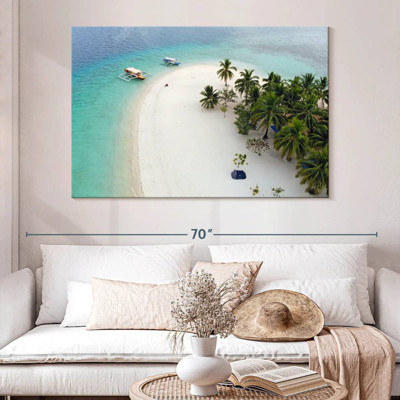 Gillard Gillard tropical aux Philippines, H 34 po x l 51 po