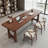 Modern Rectangular Solid Pine Wood Desks-884600024