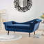 Chaise longue avec accoudoirs à volutes-341976541