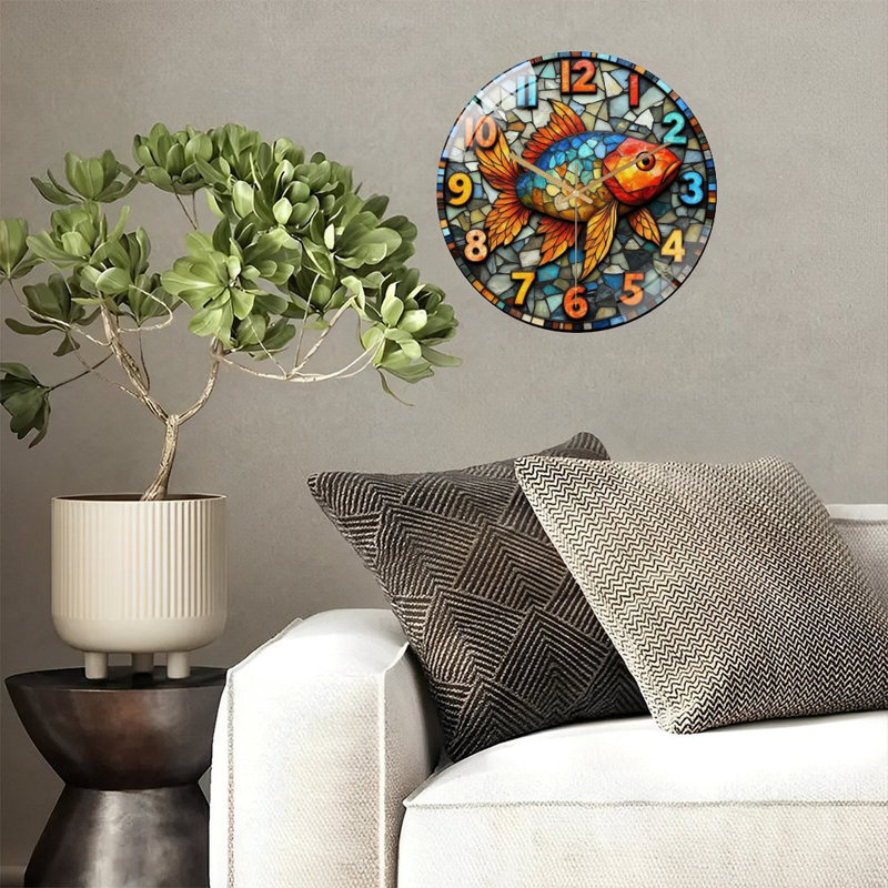 Horloge murale 12 po