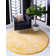 Kalf Abstract Yellow Area Rug