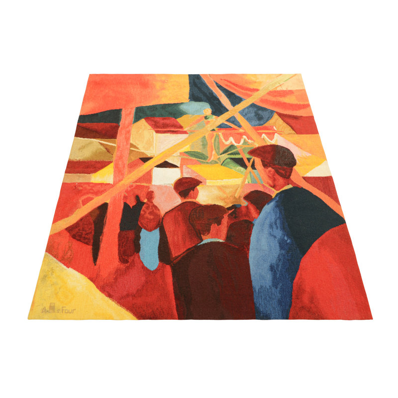 One-of-a-Kind 3’4”x4’3” Area Rug