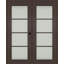 Porte française double en verre givré Avon 4 Lite Active 4 Lite-92973511-92973512-92973531