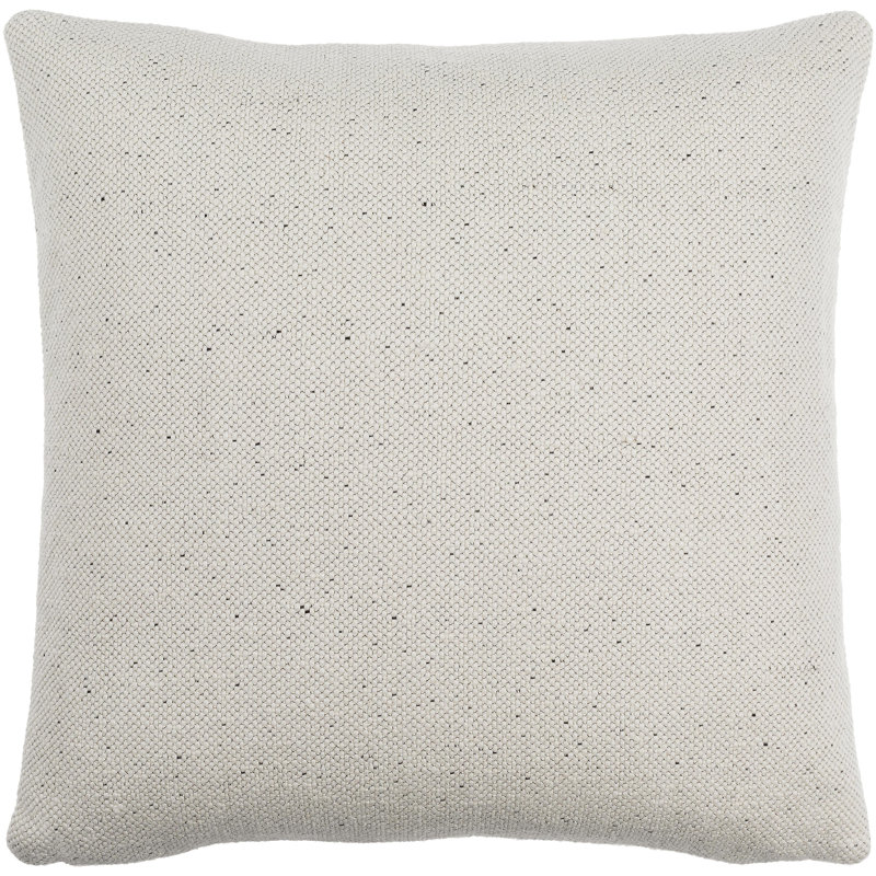 Cotton Throw Pillow, Down, Square, 20" x 20"