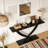 57'' Modern Rustic Console Table-443156795