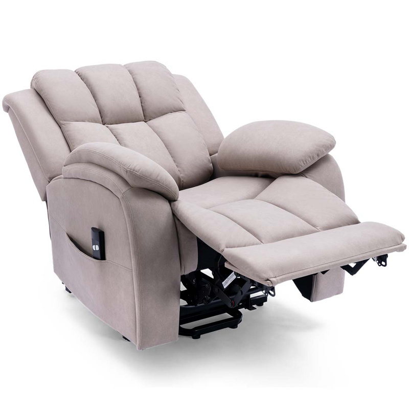 Krikoris Lift Assist Ergonomic Recliner, Pumice