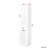 White Laundry Cabinet With Design And Storage Compartment Functional In Compartments