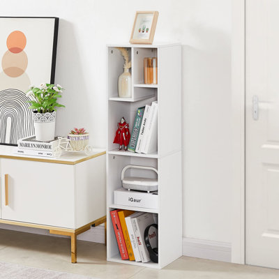 5 Cube Slim Bookcase