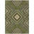 Solene Olive Washable Indoor-Outdoor Rug - -689258393