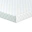 Grand matelas Lysa, mousse à mémoire de forme de 8 pouces, housse en polyester blanc-131278065
