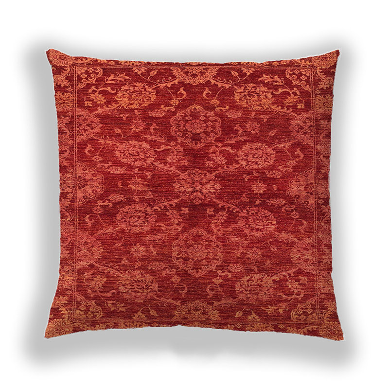 Coussin décoratif abstrait 2465, Microsuède