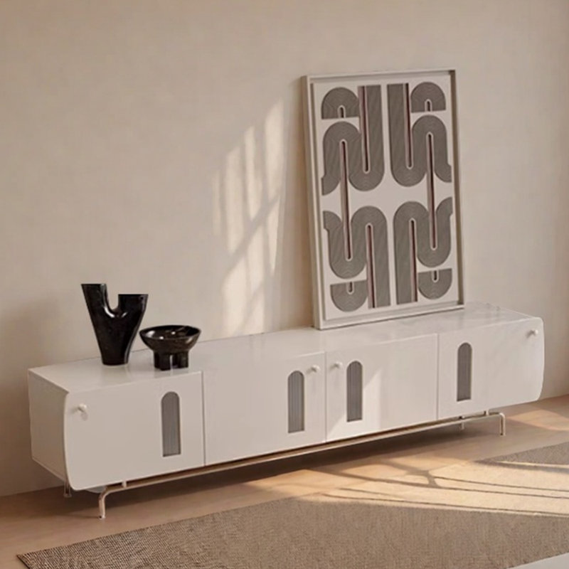 Meuble télé moderne de style crème moderne