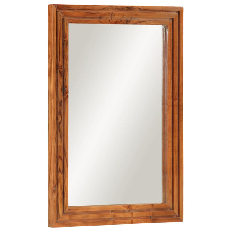 Bruny Bathroom Mirror, Dark brown