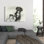 Happy dogs croquis - Toile illustrative pour la décoration intérieure