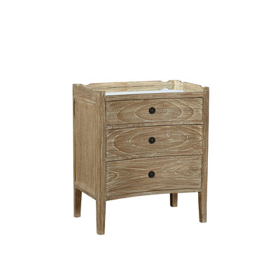 Commode décorative 3 tiroirs Vizcaino