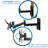 Dual Articulating Arm/Tilt Wall Mount for 13" - 30" LCD