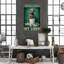 Impression sur toile, "Dog Your Bout Napkins My Lord" - 1 pièce-1103400992