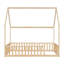 Lits au sol Safe House, structure en bois de pin, chambre d'enfant de style campagnard