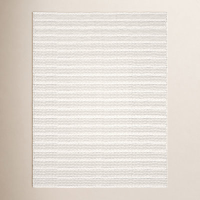 Sestina Handmade Flatweave Ivory Area Rug