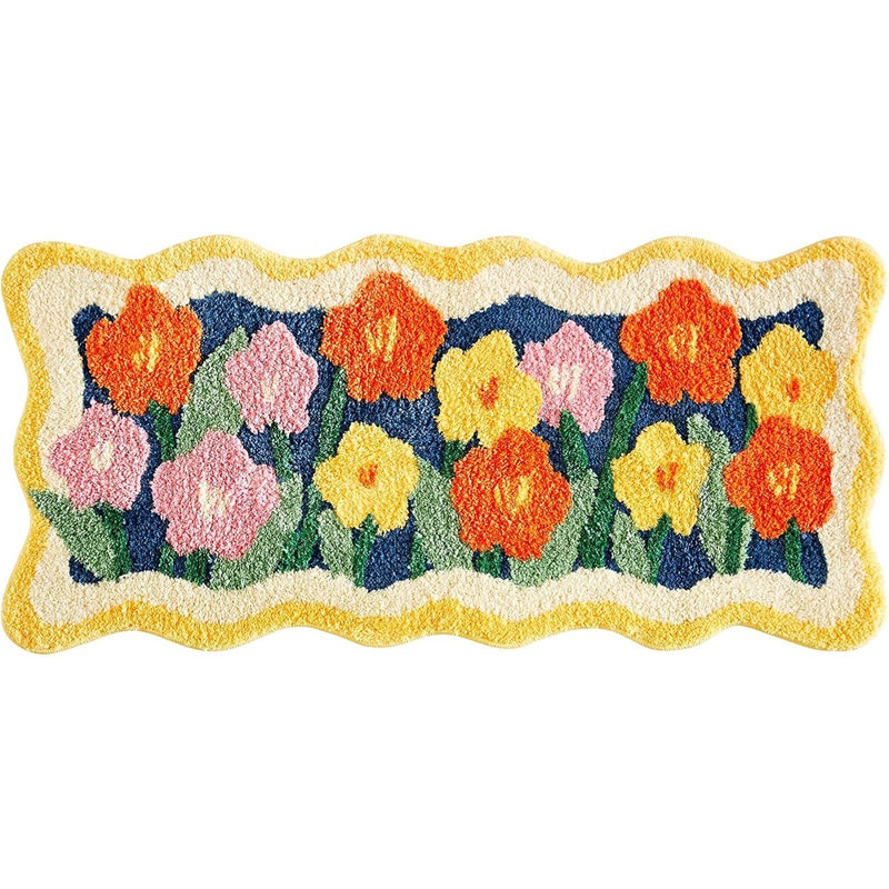 Tapis de salle de bain Boho