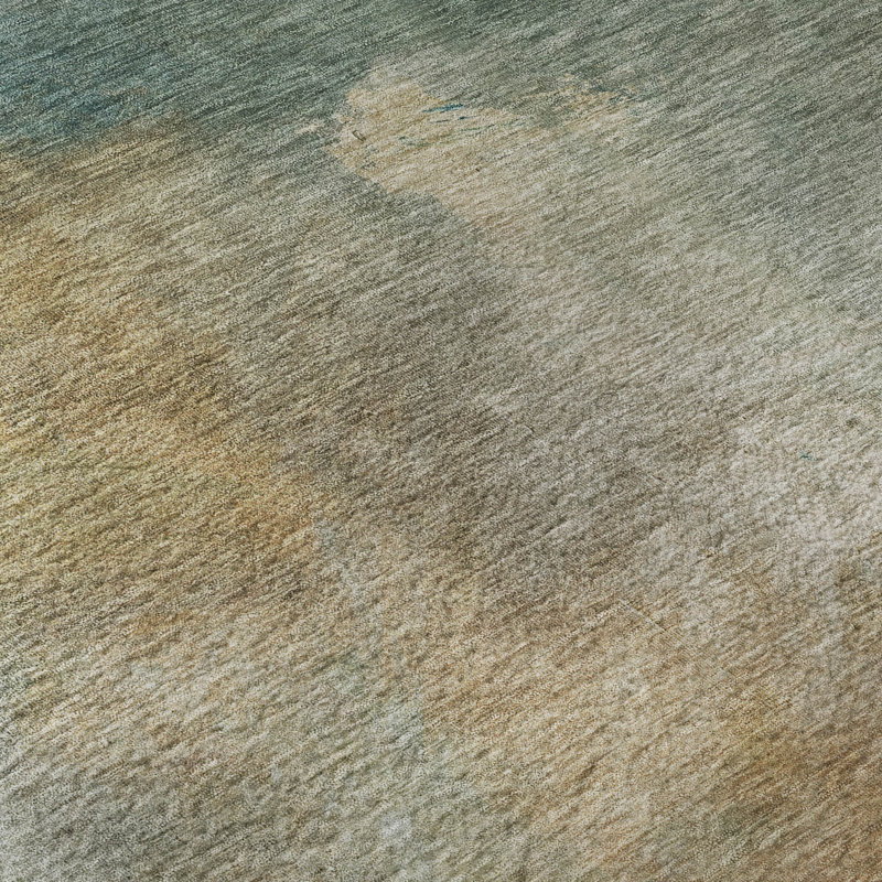 Premium Machine Washable Dahl AMF1073 Abstract Rug, Runner 2'3" x 7'6"