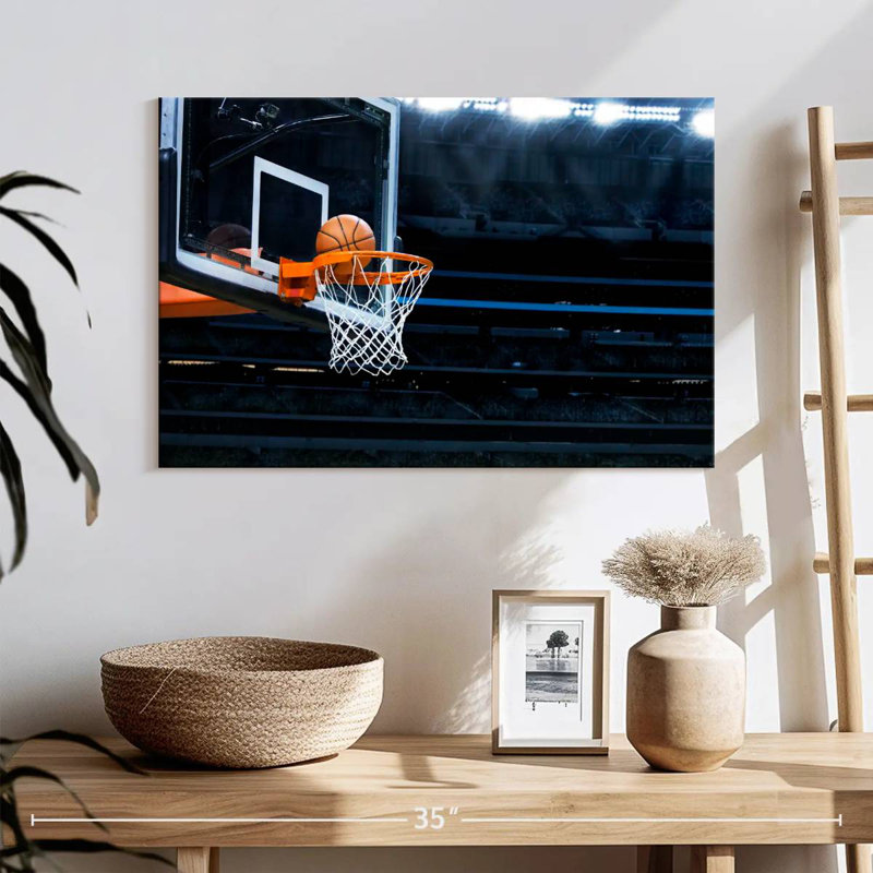 Panier de basketball Sireci, H 20 po x l 30 po