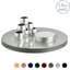 Argon Tableware - Metallic Charger Plates Set - 18 Pieces-55595097