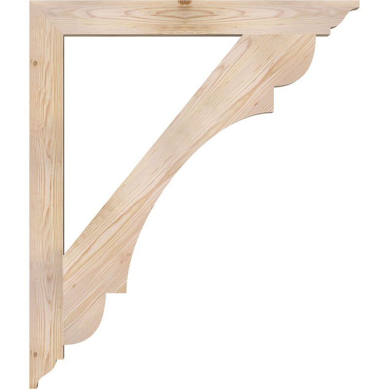 Support olympique traditionnel, Douglas (lisse), H 40 po x l 3,5 po x P 34 po