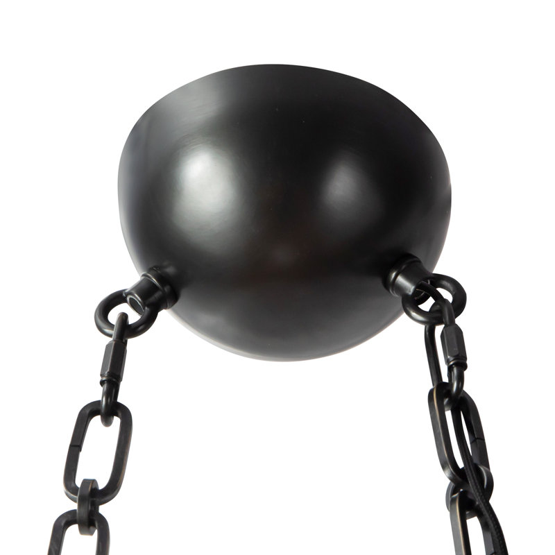 Petra  10-in Black dimmable LED Pendant, Oil Rubbed Bronze
