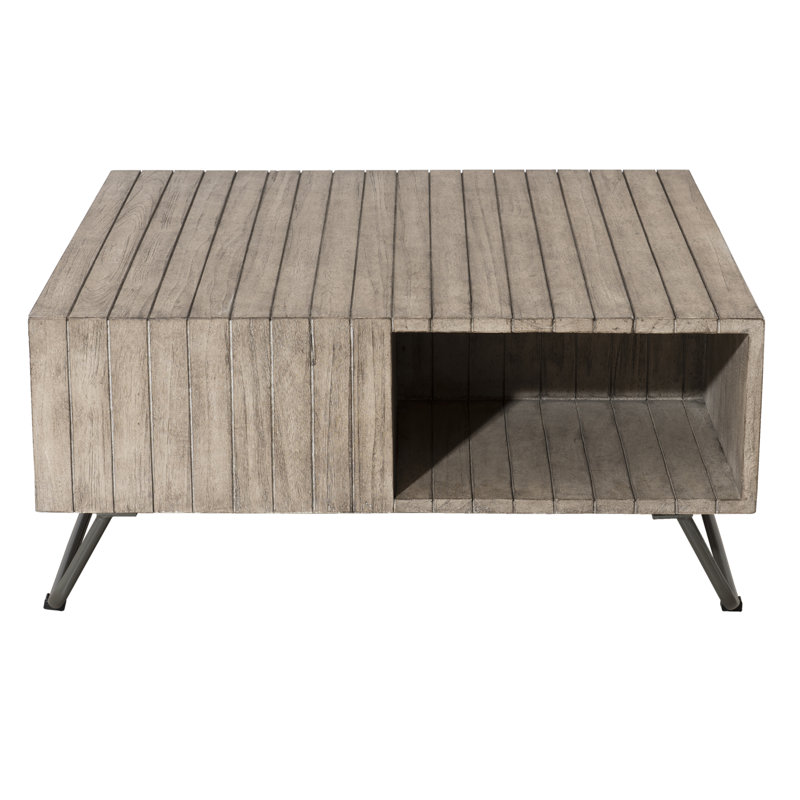 Worden Square Metal Outdoor Coffee Table , 90cm cm W 90cm cm D