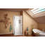 Enceinte de douche rectangulaire pivotante Flex 36 "x 76,75" avec base incluse-39632507