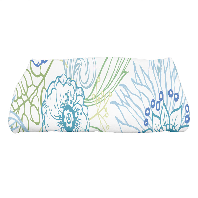 Angeleena Bath Towel, Blue