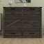 Lit escamotable avec lit plateforme escamotable et grand tiroir de rangement Murphy-176794383