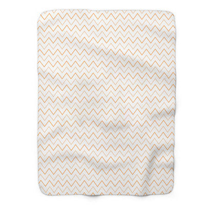 Couverture sherpa de qualité supérieure 1 pièce Peach Light