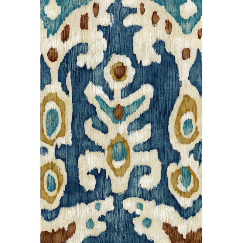 Océan Ikat III, H 12 po x l 8 po