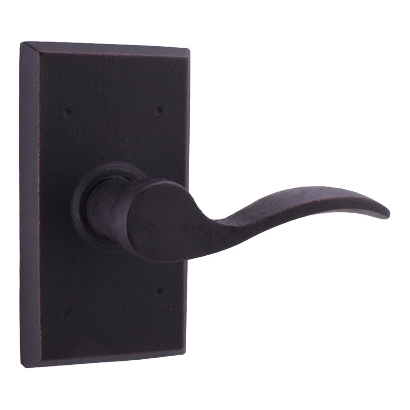 Carlow Passage (Hall & Closet) Door Lever, Oil Rubbed Bronze, Right