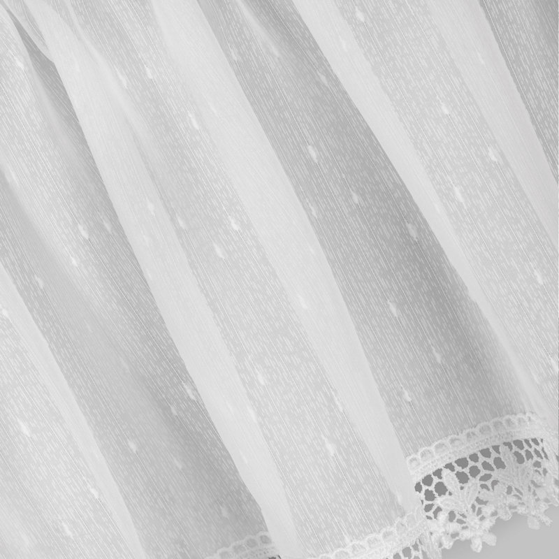 Pitchford Solid Colour Tailored Kitchen Curtain