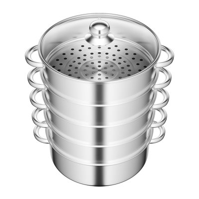 5-Tier Stainless Steel Steamer Pot
