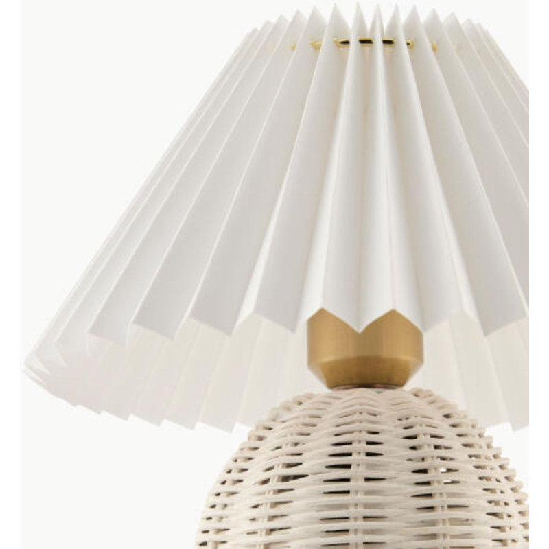 Lampe de table Bajo, White, Traditional