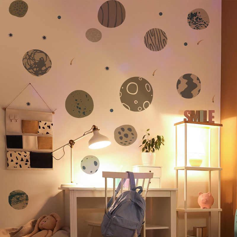 Planets Peel And Stick Wall Decals