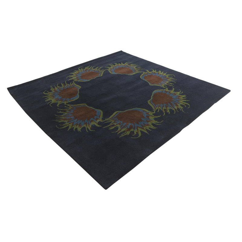 Tapis bleu marine rectangulaire 7 pi Pineland