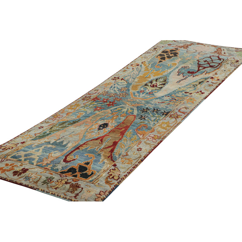 One-of-a-Kind 2'5x8'1 Hand Knotted Area Rug