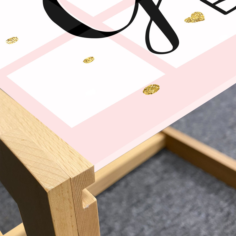 Insco Sled Coffee Table, 40cm H x 74cm W x 62cm D